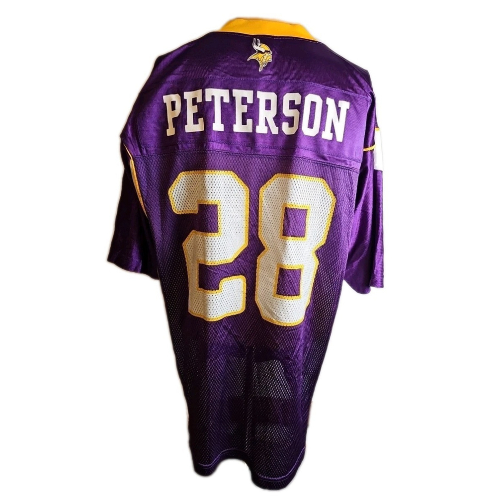 Adrian Peterson #28 Minnesota Vikings Jersey On Field Adult Large NFL Equipment